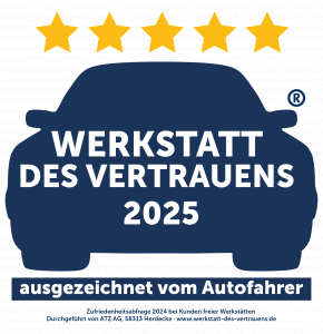 Werkstatt des Vertrauens 2025 Logo Werkstatt des Vertrauens 2025